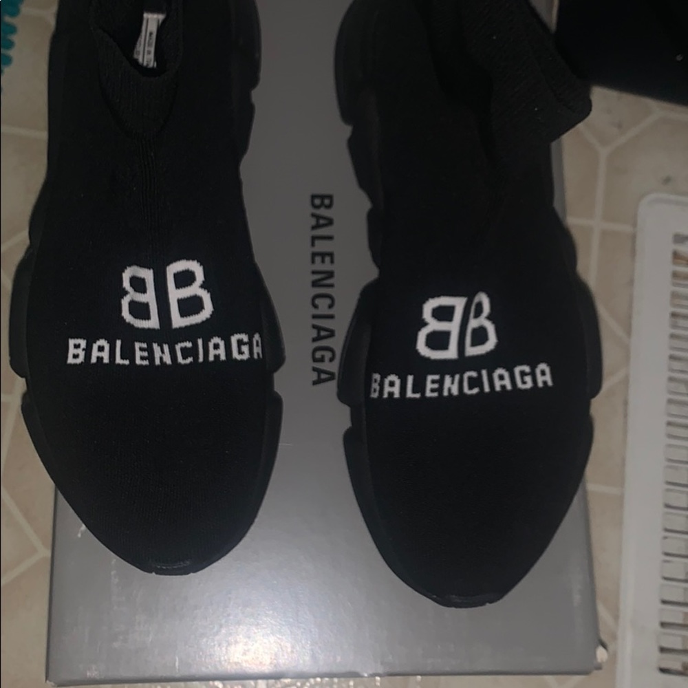 LOGO BB RECYCLED SPEED SOCK SNEAKERS